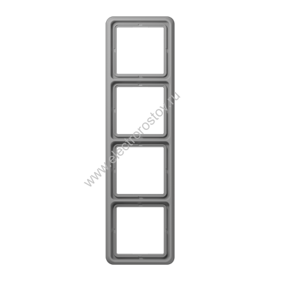 CD 500 Серый Рамка 4-ая JUNG