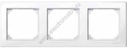 Schneider Electric Merten SM M-Smart Бел глянец Рамка 3-ая