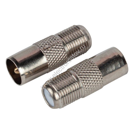 Переход F -- TV (штырь) метал. резьбовой F