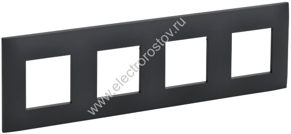 IEK SKANDY Графит Рамка 4-ая SK-F04G