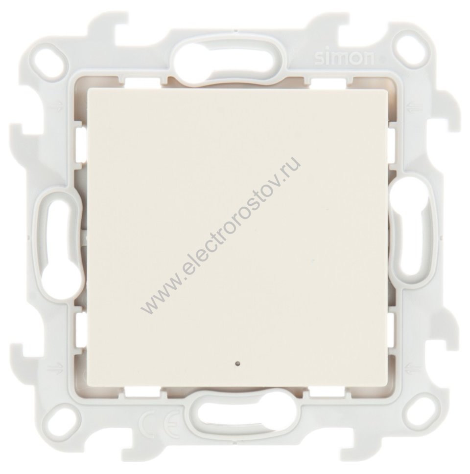 Simon 24 Слоновая кость Переключатель 1-клавишный с подсветкой Simon