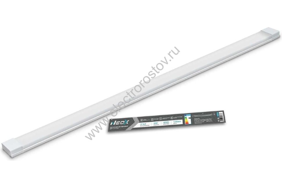 Светильник светодиодный ДПО-110 ОПАЛ 50Вт 4000К 230В 1200мм IP40 NEOX