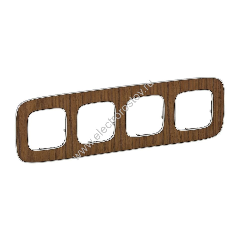 Valena Allure Орех Рамка 4-ая Legrand