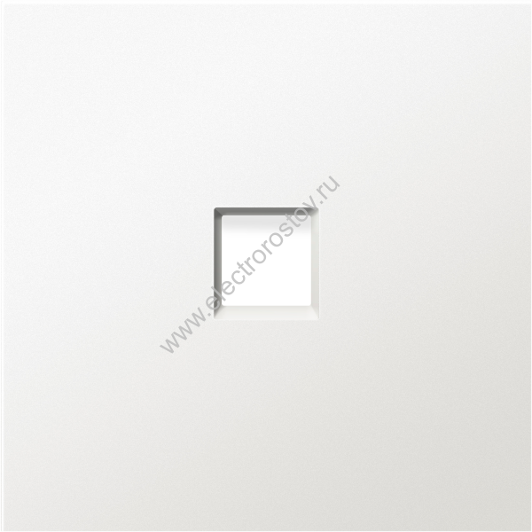 Накладка для розетки RJ45, 1-я, матовый белый, серия R98