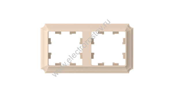 Systeme Electric AtlasDesign Antique Песочный Рамка 2-ая, универсальная