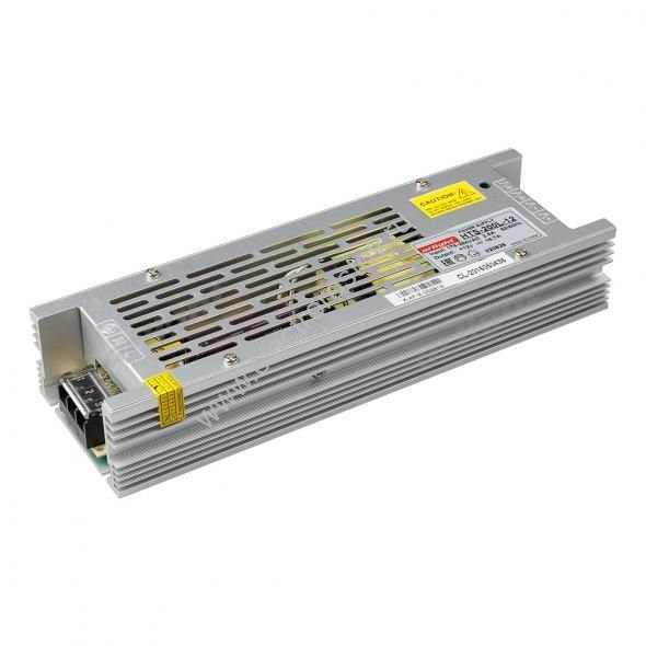 Блок питания метал 12V IP20 200W (HTS-200L-12) Arlight