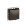 AtlasDesign Мокко Розетка 1-ая с/з со шторк. с крышкой с быстрозажим. клемм. Schneider Electric