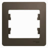 Glossa Шоколад Рамка 1-ая Schneider Electric