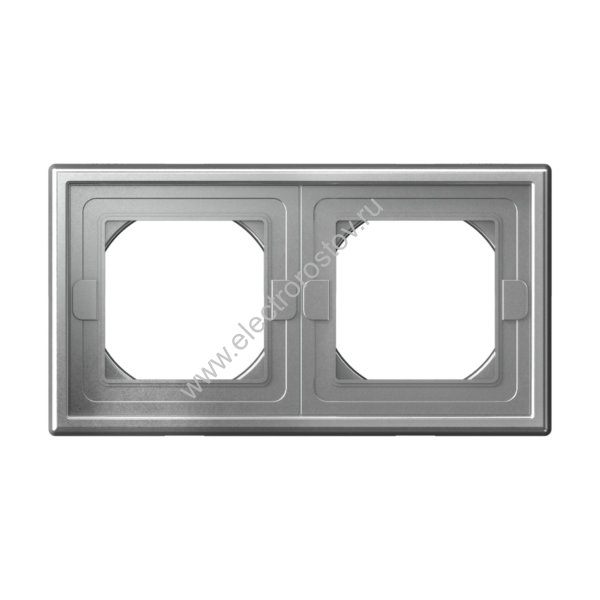 Systeme Electric ArtGallery Алюминий Рамка 2-ая IP44