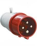 Вилка переносная 014 3Р+N 16А 380В IP44 TDM