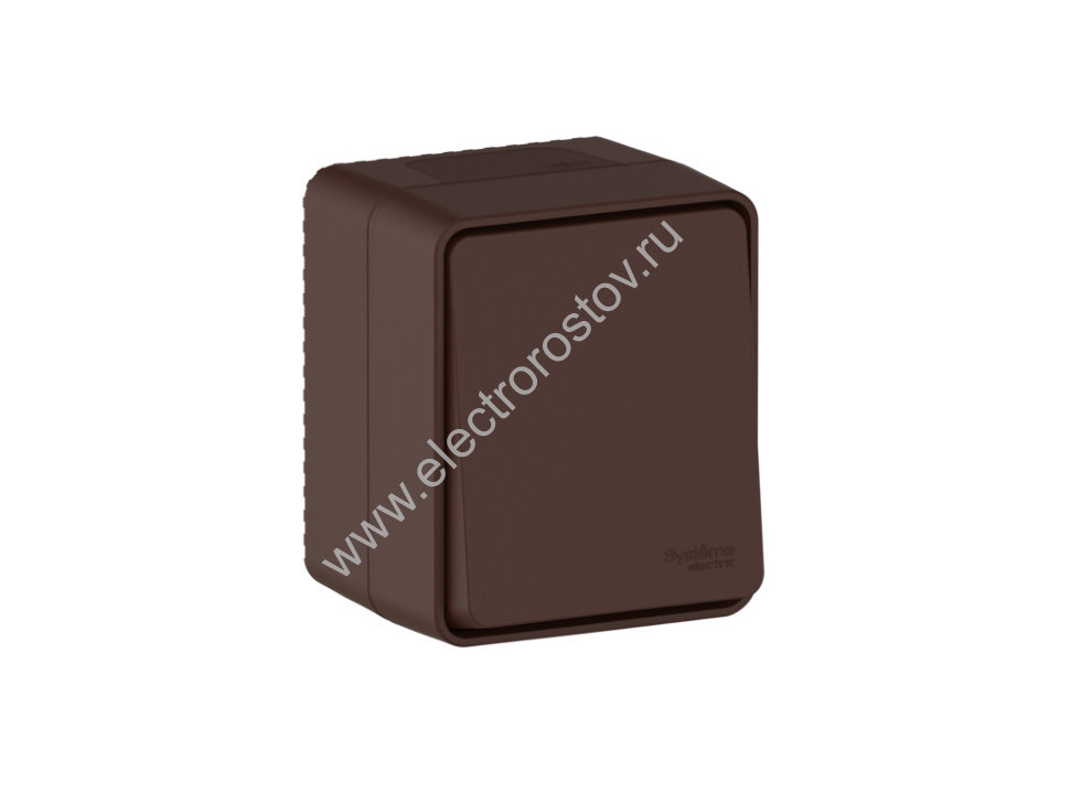 AtlasDesign Profi54 Коричневый Выключатель 1-клавишный Schneider Electric
