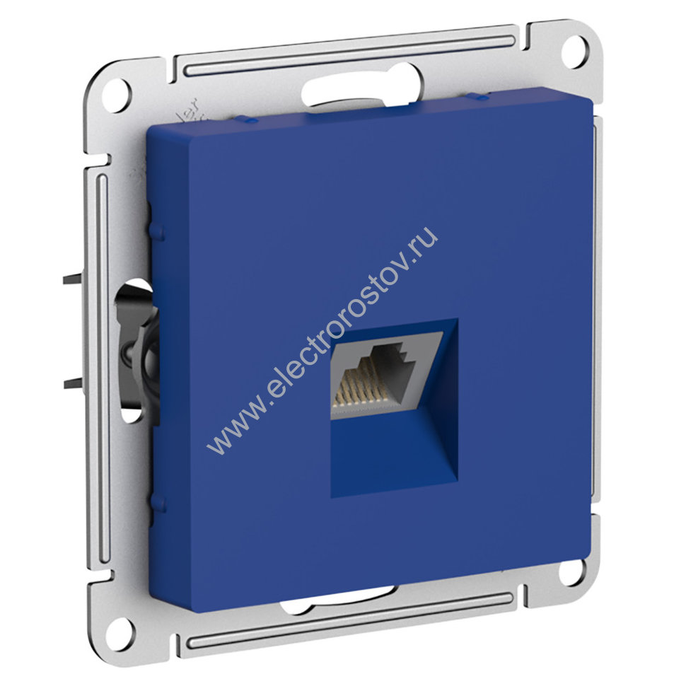 AtlasDesign Аквамарин Розетка компьютерная 1-ая RJ45, кат. 5е Schneider Electric