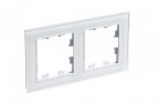 AtlasDesign Nature Стекло белый Рамка 2-ая Schneider Electric
