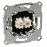 Schneider Electric Merten Механизм QuickFlex Выключателя 2-клавишного сх.1+1, 10AX, с подсветкой