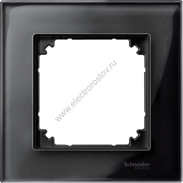 Schneider Electric Merten SM M-Elegance Стекло Черное кальцит Рамка 1-ая