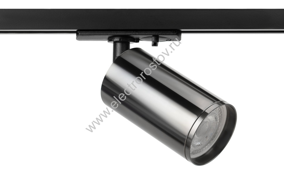 ЭРА Трековый светильник однофазный TR39-GU10 ВСН MR16 Черный хром