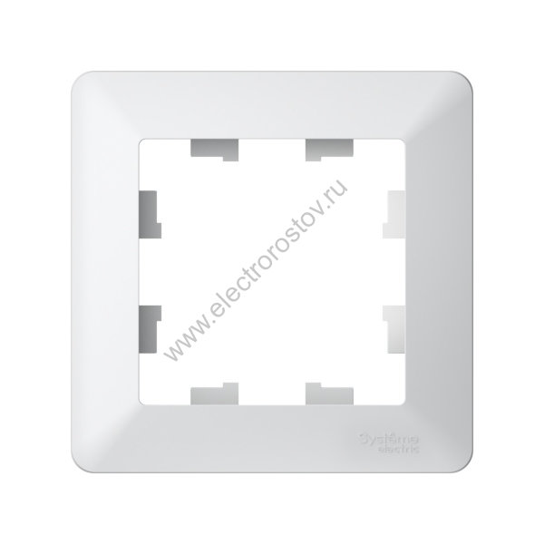 Systeme Electric AtlasDesign Air Лотос/дымчатый белый Рамка 1-ая