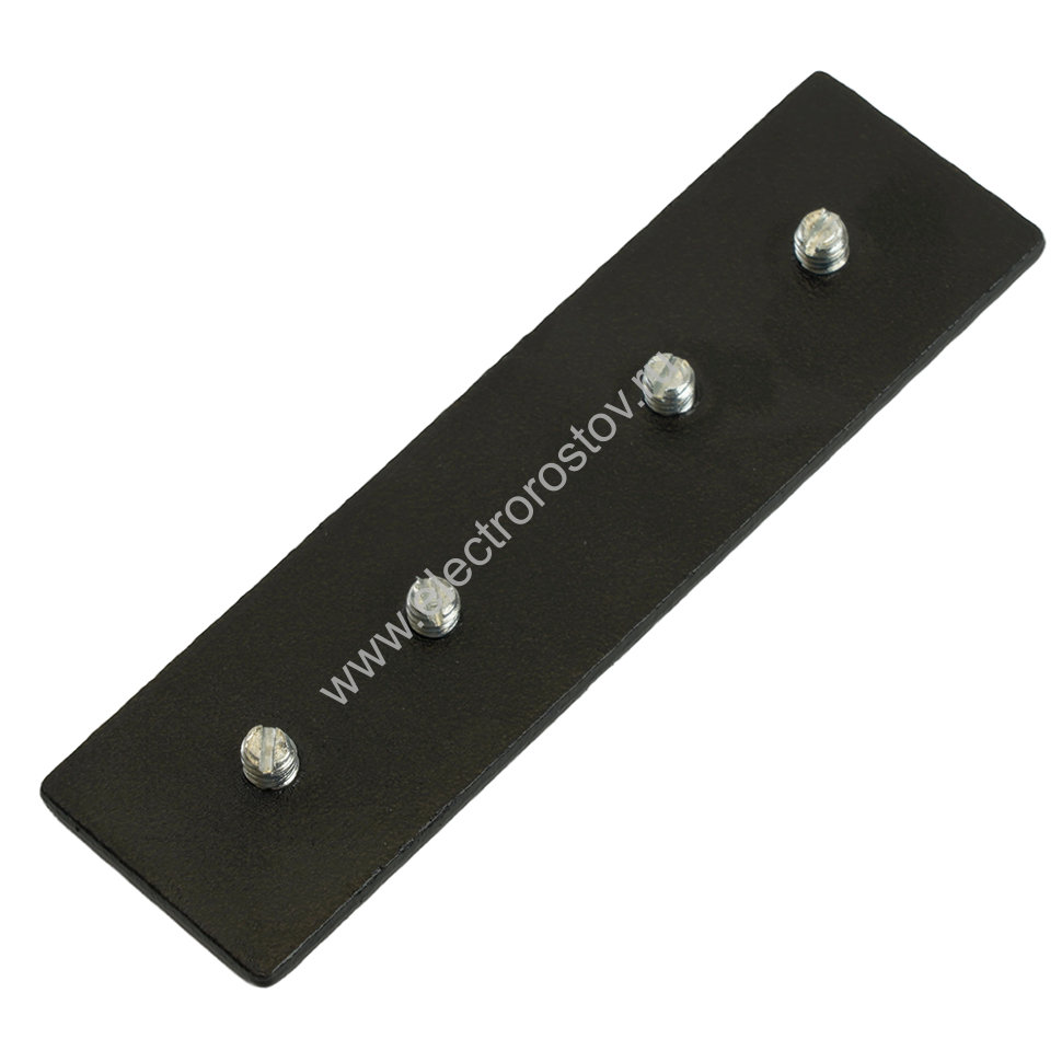 Соединитель прямой для низковольтного шинопровода, черный, LD2000 FERON