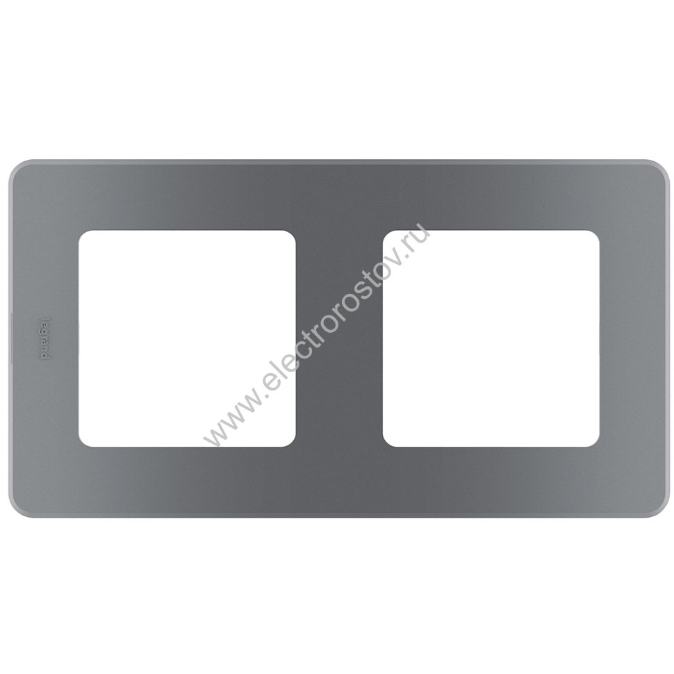 INSPIRIA Дымчатый Рамка 2-ая Legrand