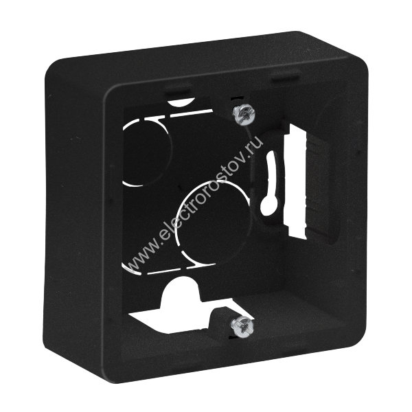 INSPIRIA Антрацит Коробка накладного монтажа 1-ая Legrand