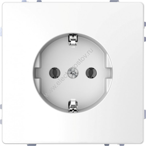 Schneider Electric Merten D-Life Белый Лотос Розетка 16А, с/з , без шторок