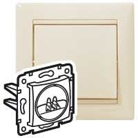 Valena Слоновая кость Аудиорозетка 1-ая Legrand