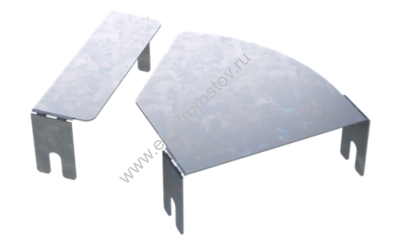 DKC Крышка для угла горизонтального изменяемого угла CPO 0-45 осн.150