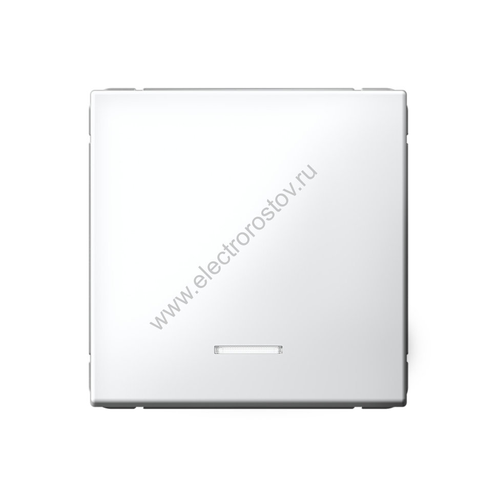 Systeme Electric ArtGallery Лотос Выключатель 1-клавишный с подсветкой, сх.1а, 10АХ, механизм