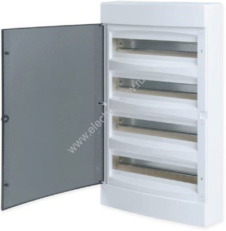 EKF Щит распределительный навесной "Unix" прозрачная дверь 4х18 модулей IP40 EKF PROxima