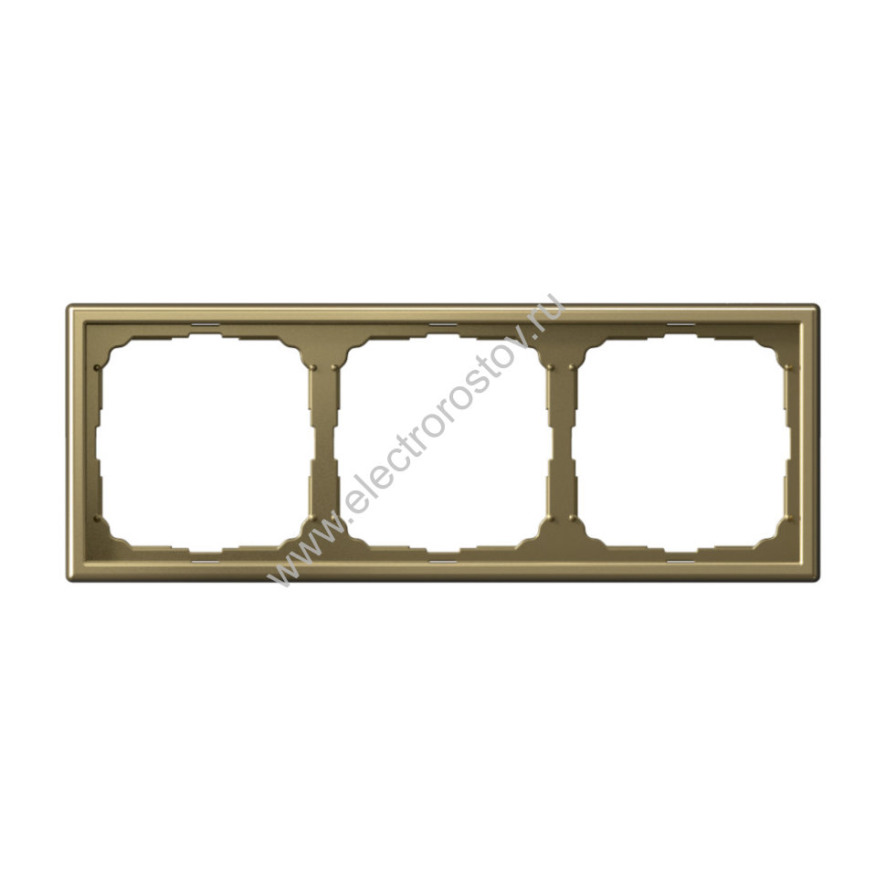 Systeme Electric ArtGallery Золото Рамка 3-ая 