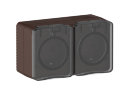 AtlasDesign Profi54 Коричневый Розетка двойная с з/к со шторками Schneider Electric