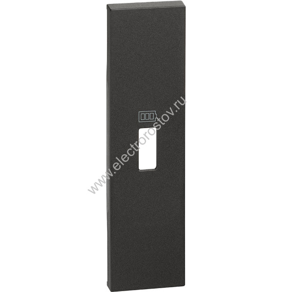 BT Living now Черный Лицевая панель для зарядных устройств USB 1 мод