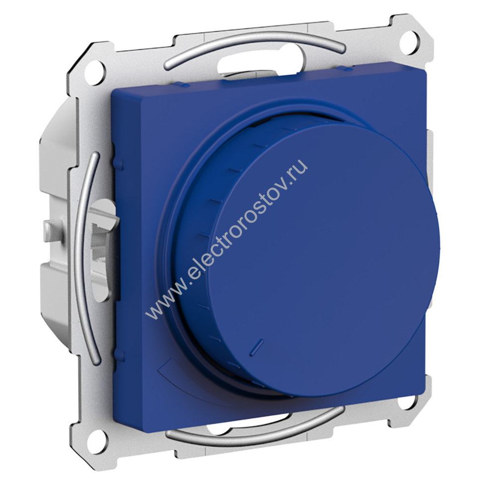 AtlasDesign Аквамарин Светорегулятор (диммер) поворотно-нажимной, 400Вт Schneider Electric