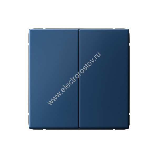 Systeme Electric ArtGallery Аквамарин Выключатель 2-клавишный, сх.5, 10АХ, механизм