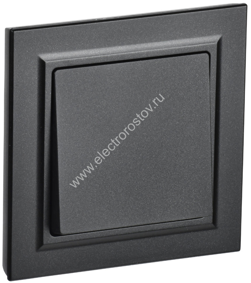 IEK BRITE Черный Выключ. 1-кл. 10А в сборе ВСР10-1-0-БрЧ