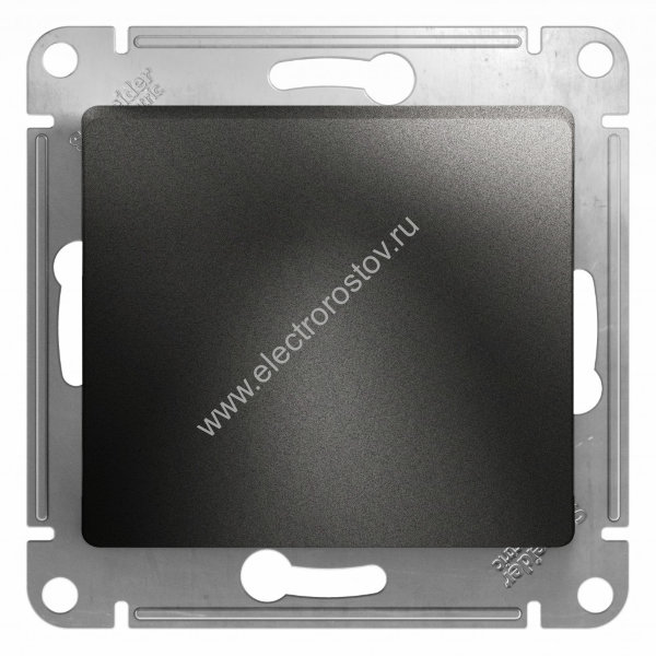 Glossa Антрацит Вывод кабеля Schneider Electric