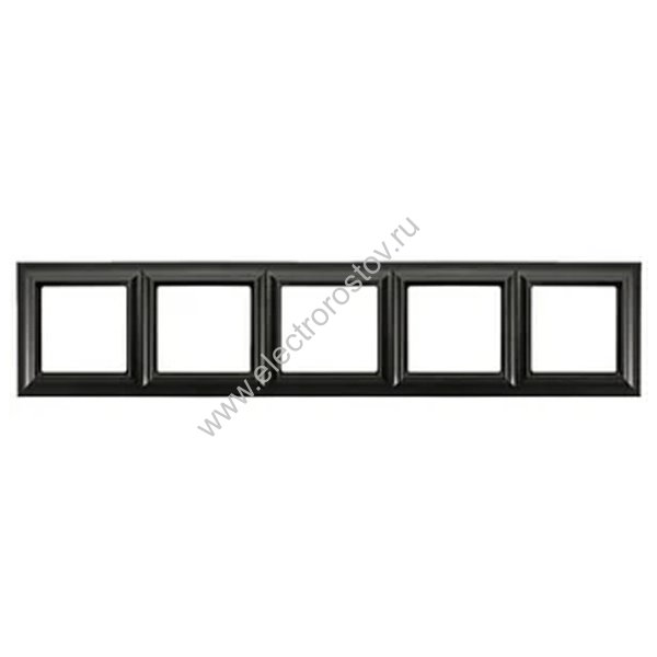 JUNG EcoProfi DECO Черный матовый Рамка 5-ая
