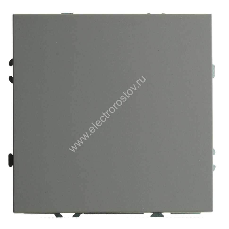 STEKKER Эмили Платиново-серый, soft touch Переключатель перекрестный 1-клавишный