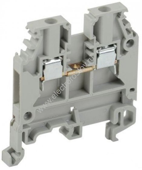Зажим наборный ЗНИ 2.5мм²  серый IEK