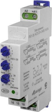 Реле времени однокомандное РВО-26М ACDC 24-240В Меандр