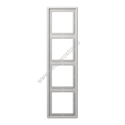 LS 990 Светло-серый Рамка 4-ая JUNG