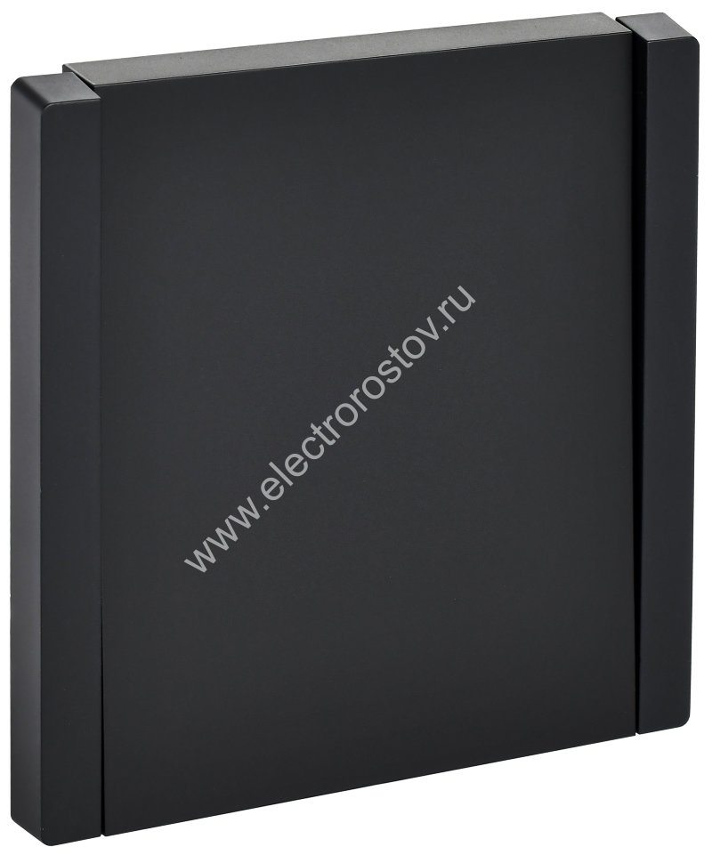 IEK FORTE&PIANO Черный Выключатель 1-кл самовозвратный 10А FP110