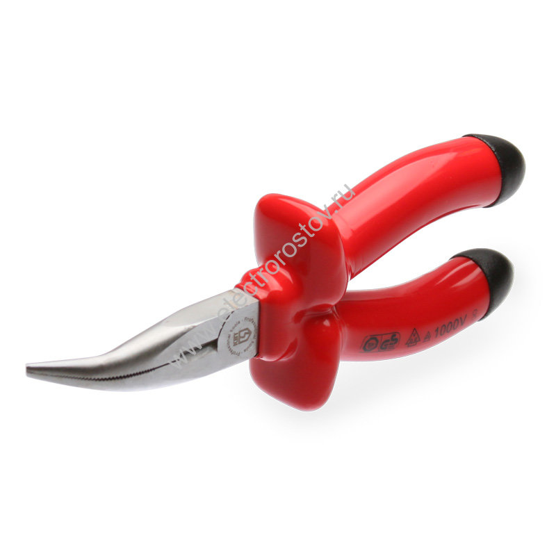КВТ Длинногубцы диэлектрические изогнутые "Эксперт" 160