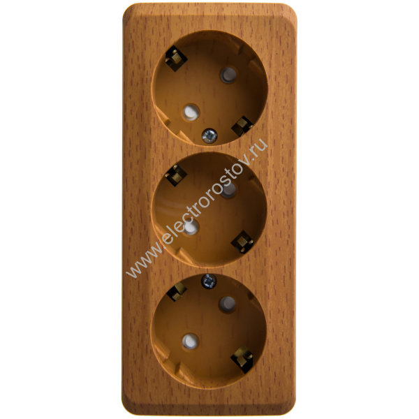 Этюд Бук Розетка 3-ая с/з со шторками Schneider Electric