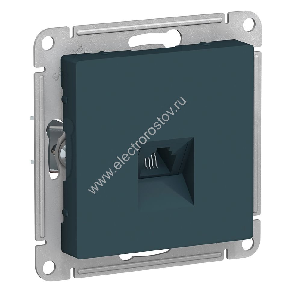 AtlasDesign Изумруд Розетка телефонная RJ11 Schneider Electric