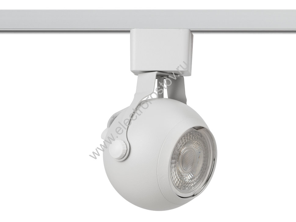 ЭРА Трековый светильник однофазный TR35-GU10 WH MR16 белый под лампу