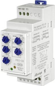 Реле времени однокомандное РВО-08 ACDC36-240В Меандр
