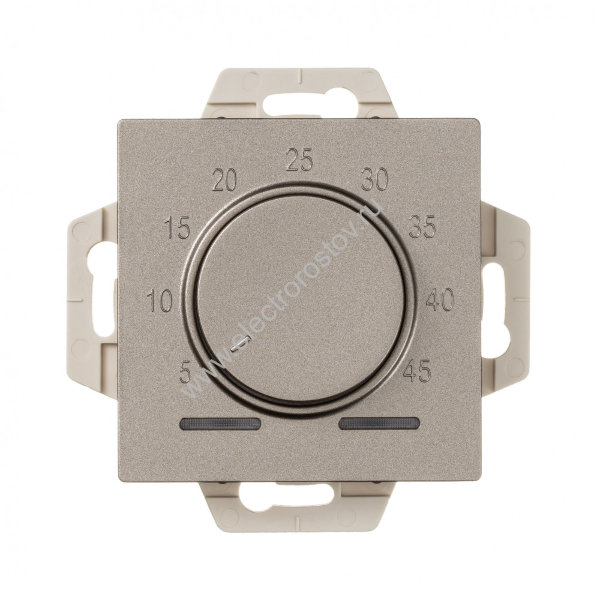 AtlasDesign Шампань Термостат электрон. теплого пола с датчиком, 10A Schneider Electric