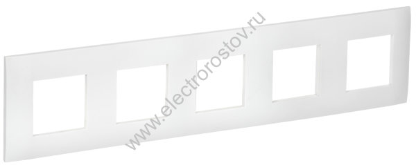 IEK SKANDY Арктический белый Рамка 5-ая SK-F05W