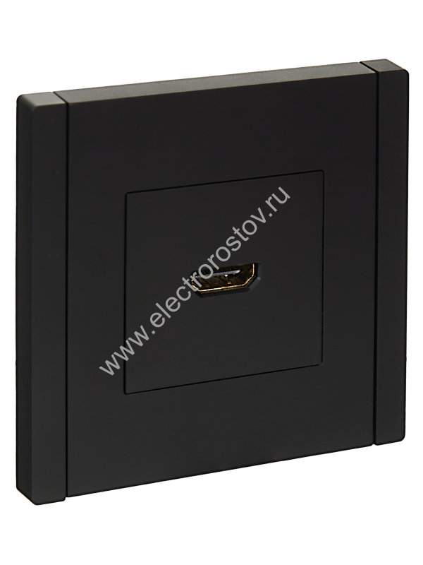 IEK FORTE&PIANO Черный Розетка HDMI FP140